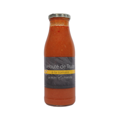 Velouté de truite à  la tomate