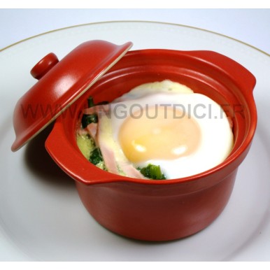 Oeufs cocotte aux épinards