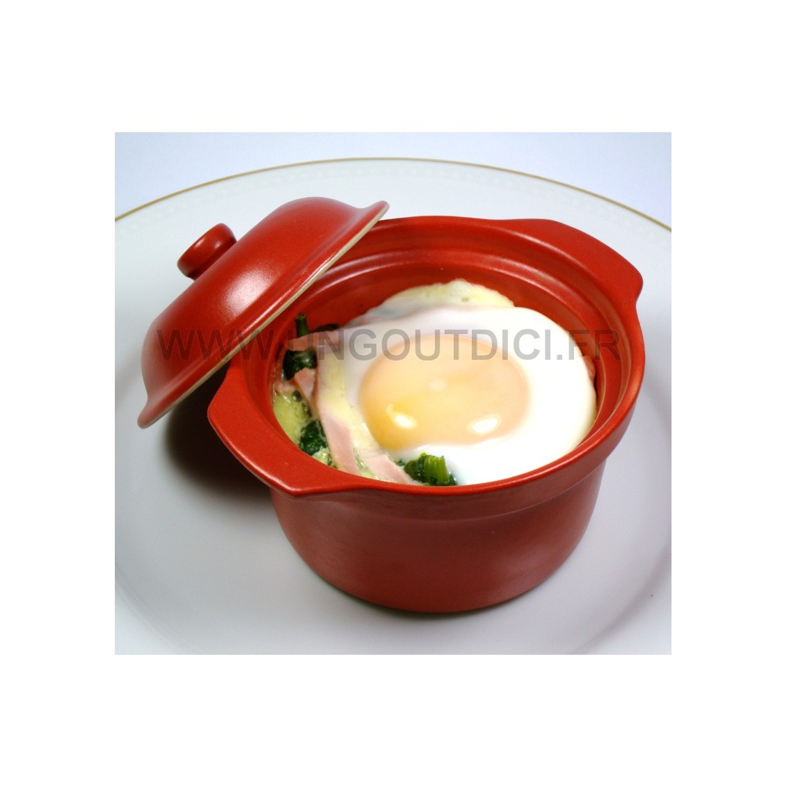 Oeufs cocotte aux épinards