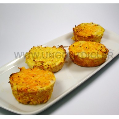 Mini gateau de carotte et céleri rapés