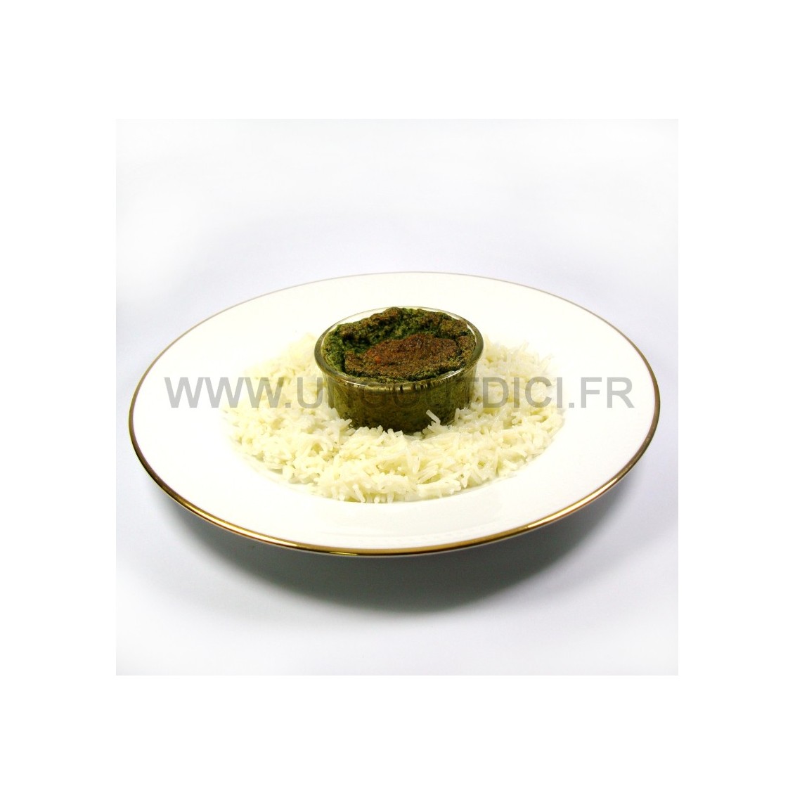 Soufflé aux épinards