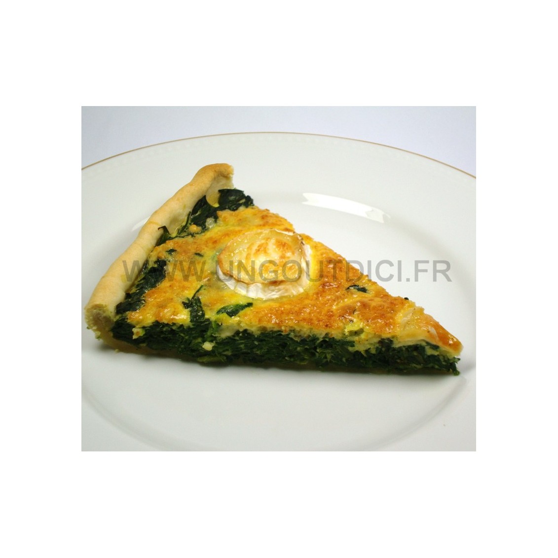 Tarte épinards et chèvre