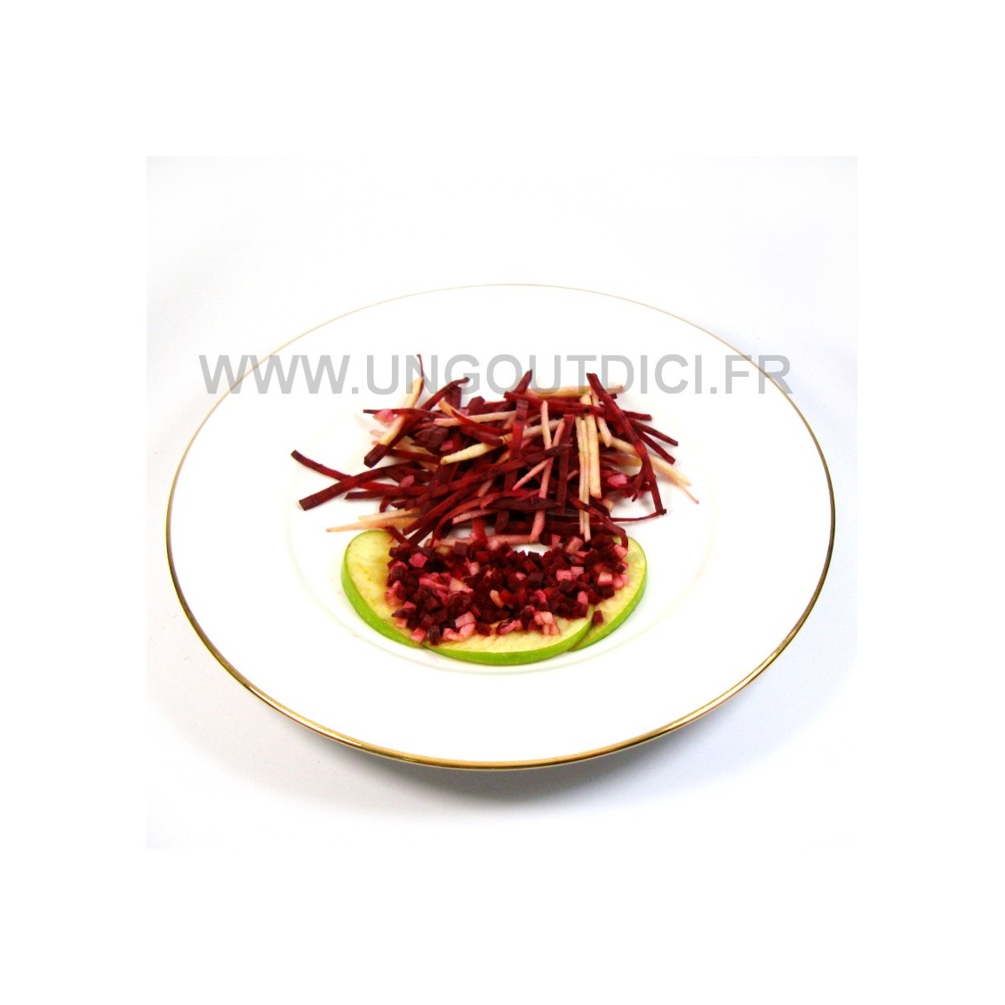 Salade de betteraves aux pommes