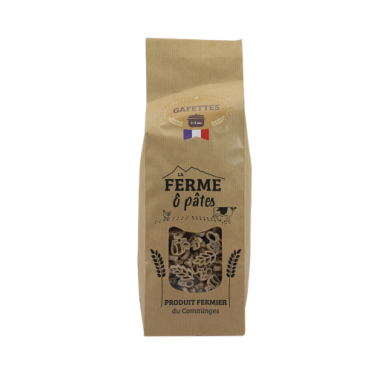 Pâtes sèches -gafettes mix ferme | Pâtes-Riz local - Un goût d'ici