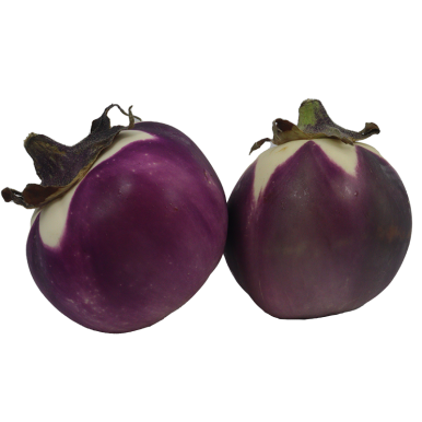 Aubergines rondes siciliennes (AB) | Légumes local - Un goût d'ici