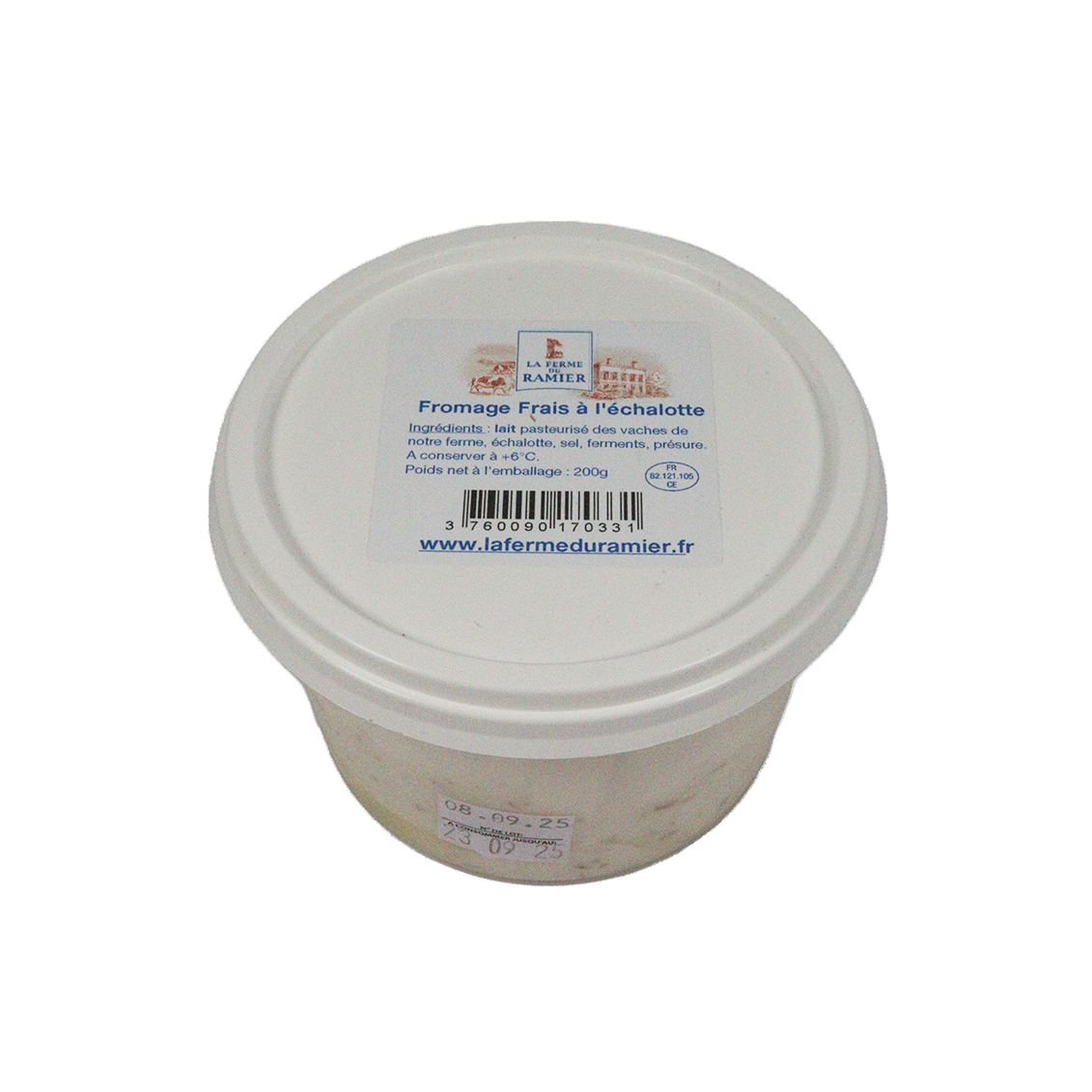 Fromage à tartiner à l'échalotte