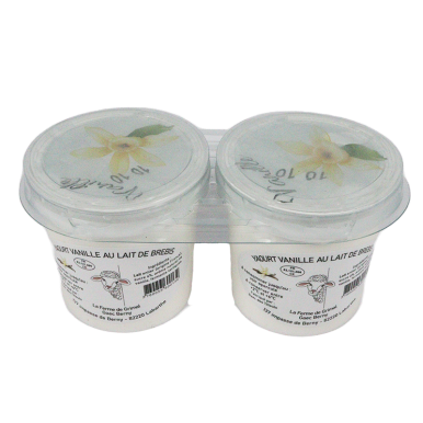 Brebis - yaourt à la vanille