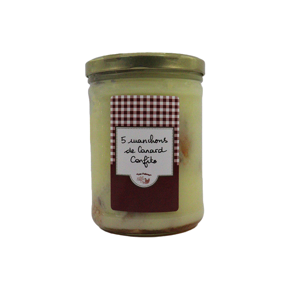 5 Manchons de canard confits