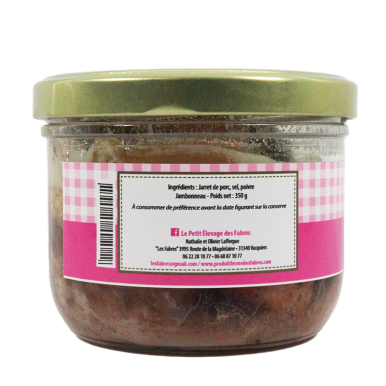 Jambonneau de porc noir