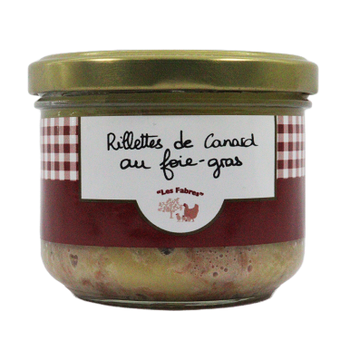 Rillettes au foie gras de canard