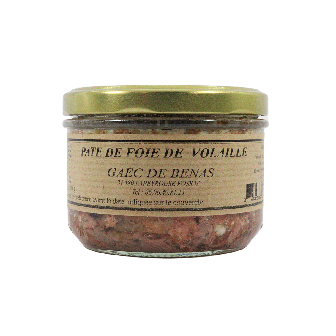 Paté de foie de volailles