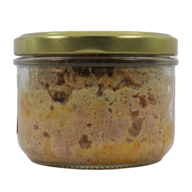 Rillettes de poulet au piment d'espelette