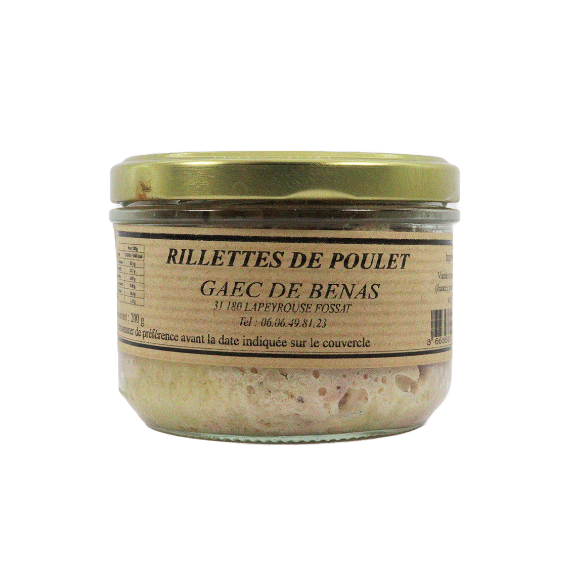 Rillettes de poulet