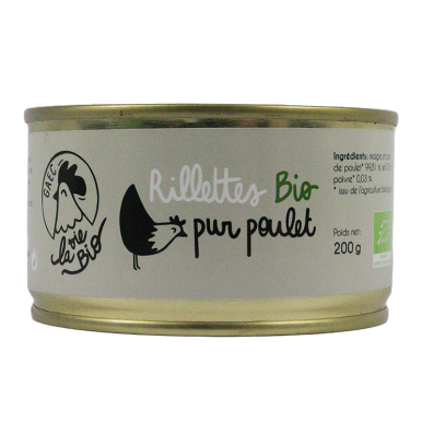 Rillettes de Pur Poulet (certifé AB)