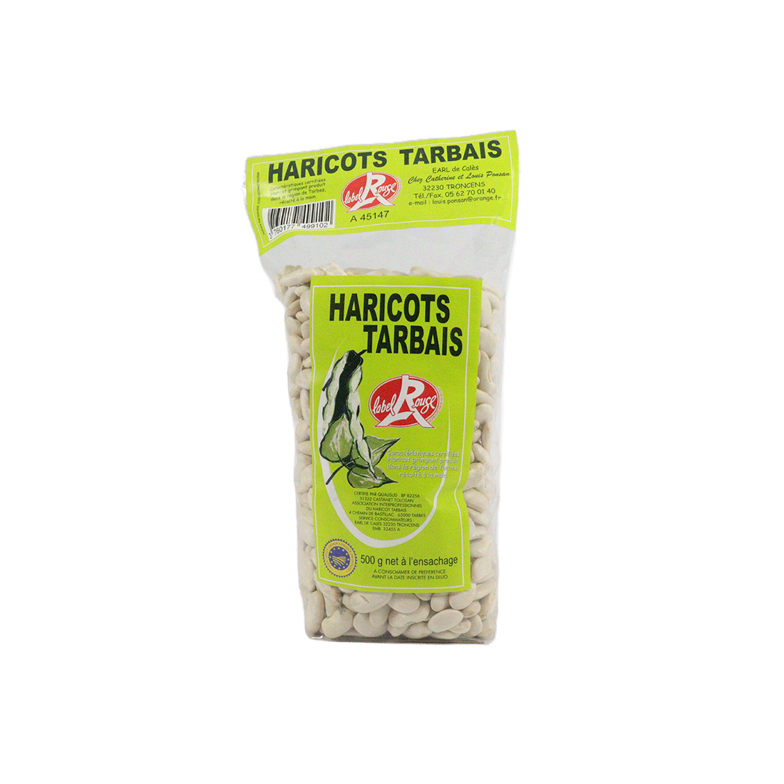 Haricots Tarbais Label Rouge et IGP