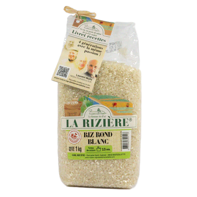 Riz rond blanc