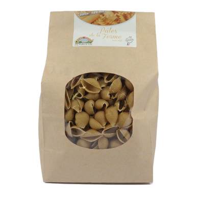 Pâtes sèches - Coquillage natures