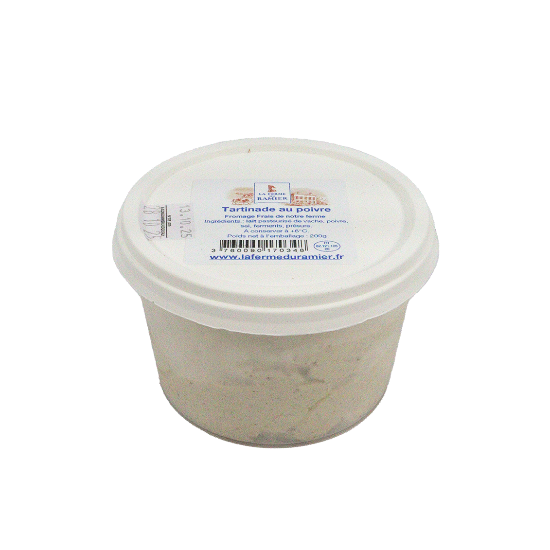 Fromage à tartiner au poivre