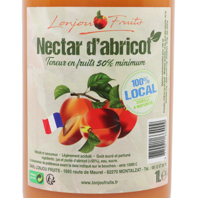 Nectar d'abricots