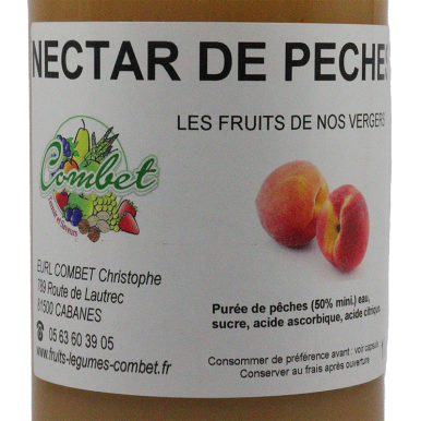 Nectar de pêche