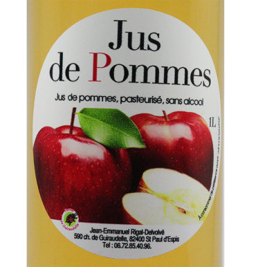 Jus de pommes anciennes