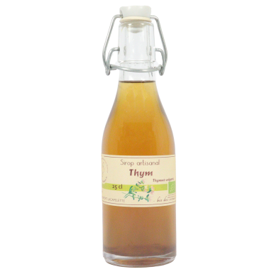 Sirop de thym (Certifié AB)
