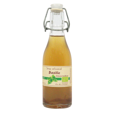 Sirop de basilic (Certifié AB)