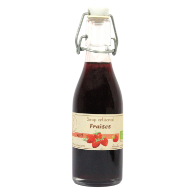 Sirop de fraise (Certifié AB)