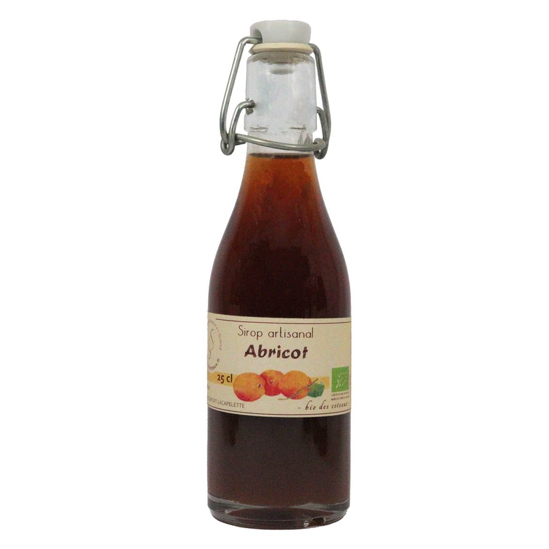 Sirop d'abricot (Certifié AB)