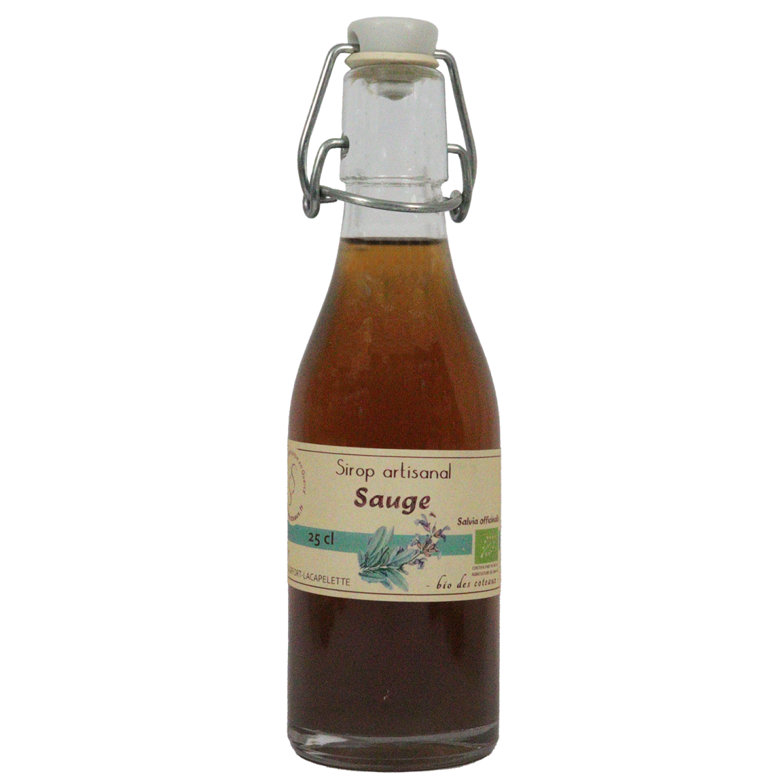 Sirop de sauge (Certifié AB)