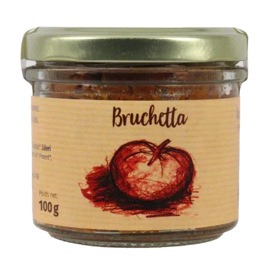 Bruchetta (Certifié AB) | A Tartiner local - Un goût d'ici