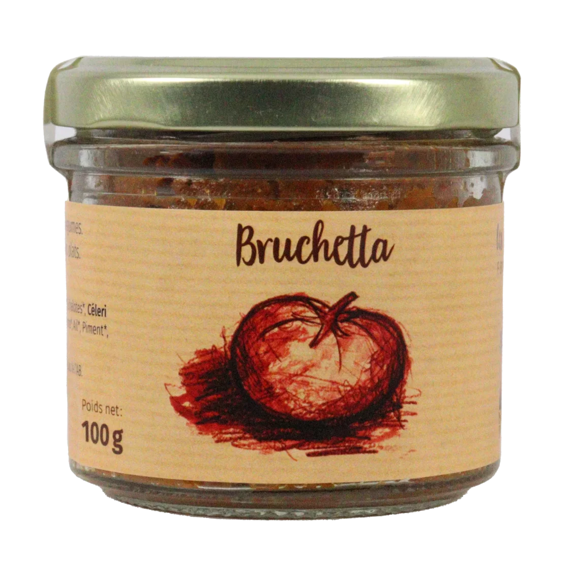 Bruchetta (Certifié AB) | A Tartiner local - Un goût d'ici