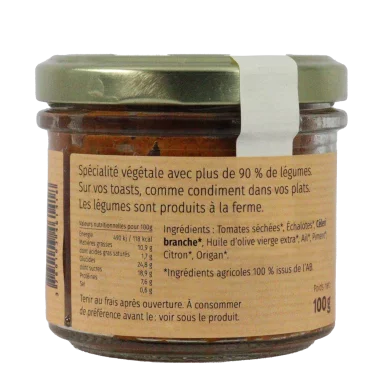 Bruchetta (Certifié AB) | A Tartiner local - Un goût d'ici