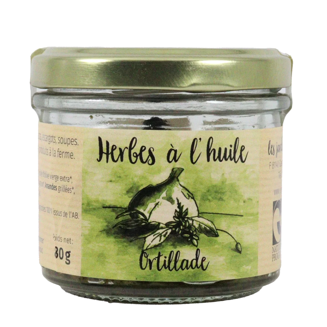 Ortillade (Certifié AB) | Assaisonnements-Condiments local - Un goût d'ici