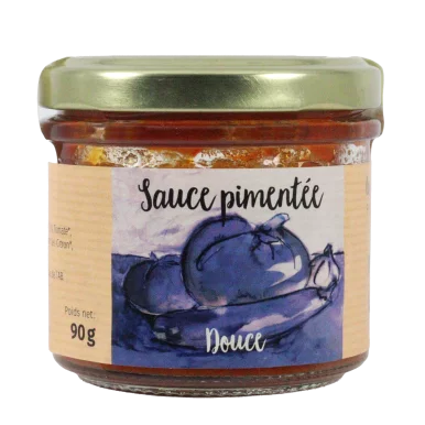Sauce pimentée douce (Certifié AB) | Assaisonnements-Condiments local - Un goût d'ici