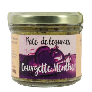 Pâté de courgette menthe (Certifié AB) | A Tartiner local - Un goût d'ici