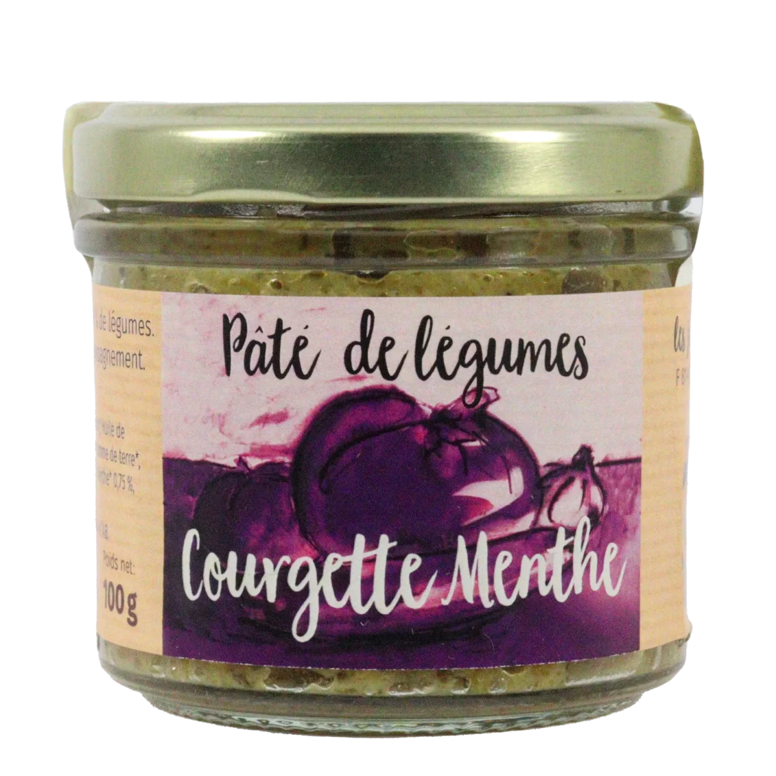 Pâté de courgette menthe (Certifié AB) | A Tartiner local - Un goût d'ici