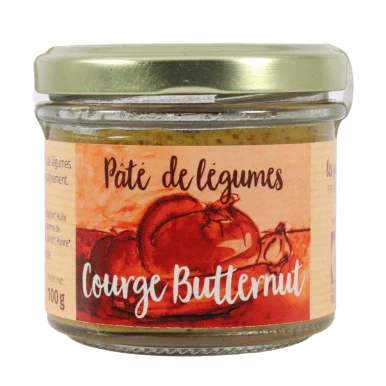 Pâté de courge butternut (Certifié AB) | A Tartiner local - Un goût d'ici