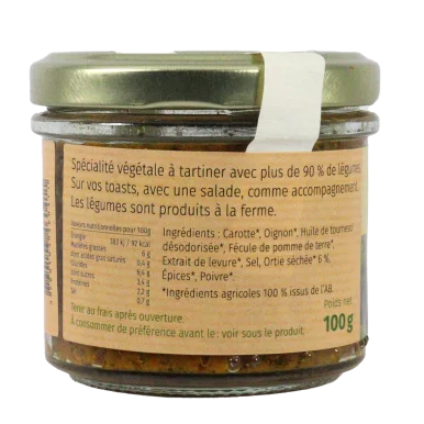 Pâté d'ortie (Certifié AB)