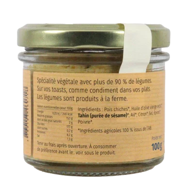 Housmous (Certifié AB) | A Tartiner local - Un goût d'ici