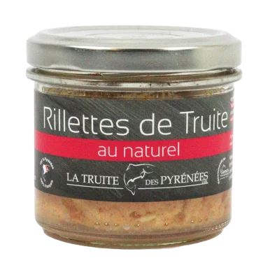 Rillettes de truite au naturel
