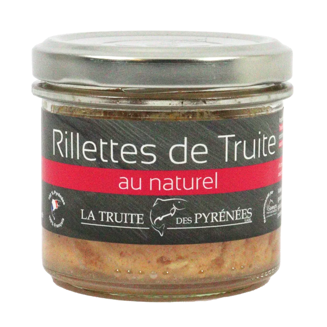 Rillettes de truite au naturel