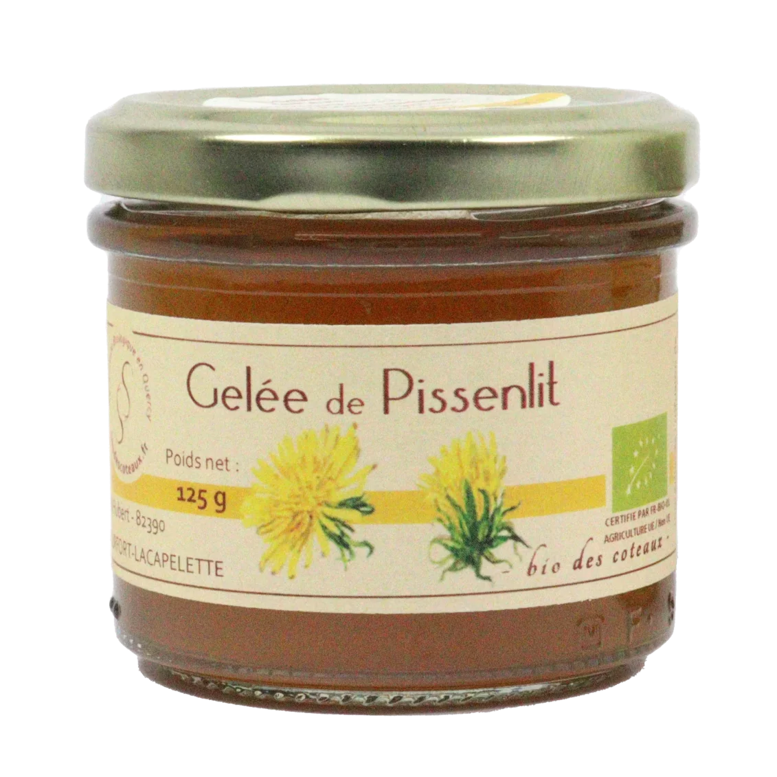 Gelée de pissenlit (Certifié AB)