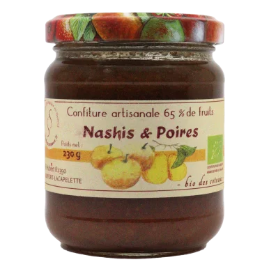 Confiture de nashi, poires (Certifié AB)