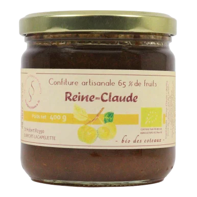Confiture de reine claude (Certifié AB)