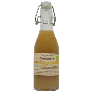 Sirop de gingembre (Certifié AB)