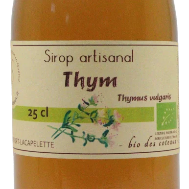 Sirop de thym (Certifié AB)