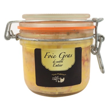 Foie gras de canard en conserve