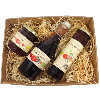 Corbeille fruits rouges