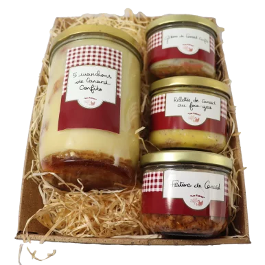 Corbeille 100% canard